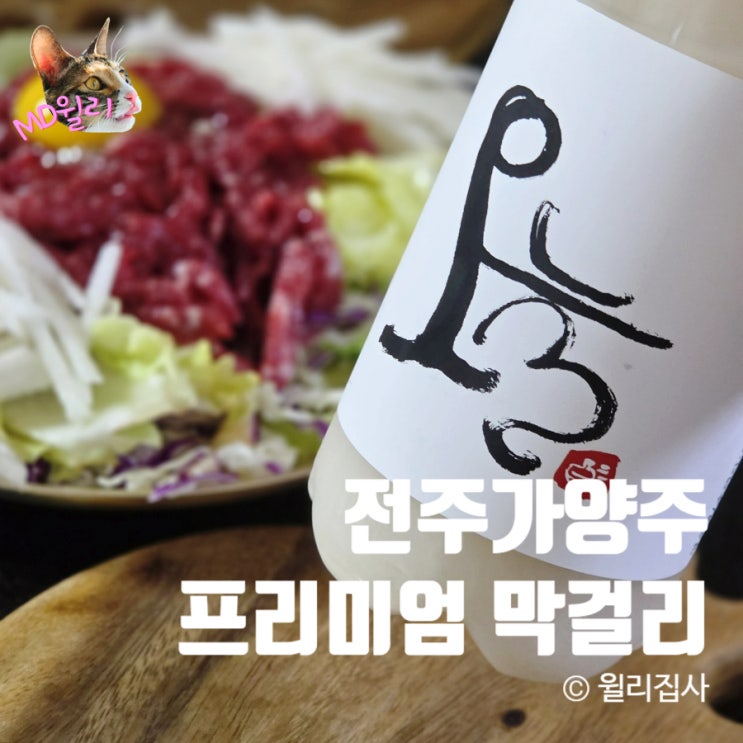  전주가양주 오늘탁주 막걸리 프리미엄 한국 전통주