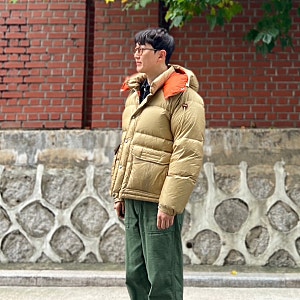 아웃스탠딩 패딩 익스플로러 다운파카 베이지 리뷰!!