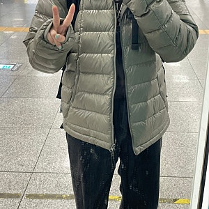 여자 경량패딩 추천 노티카 세일링 후디드 다운 자켓(무신사 패딩) (추가 한달 후기, as)