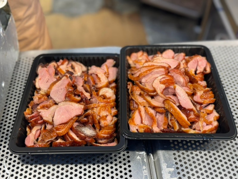 대전 중앙시장 숯불 통오리 바베큐 훈제 안주기습부대 후기