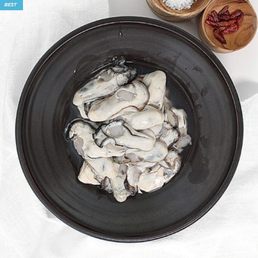  “훈이수산 제철 통영 생굴 1kg – 국내산 경남 통영 바다직송, 신선한 통굴 지퍼팩 포장”