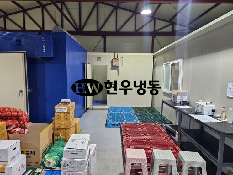  울산저온창고이전이동설치 1.4평 냉동창고 이전설치-진장동에서 삼산동으로 이동설치