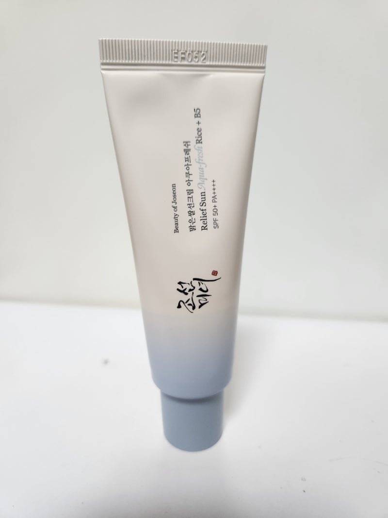 자연 유래 쌀성분 선크림, 조선미녀 맑은쌀 아쿠아프레쉬 솔직 후기