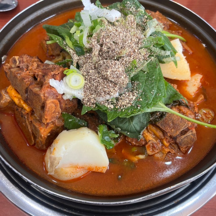  따뜻한 음식 몸도 마음도 녹여주는 국물 감자탕 순대국 국수 어묵탕