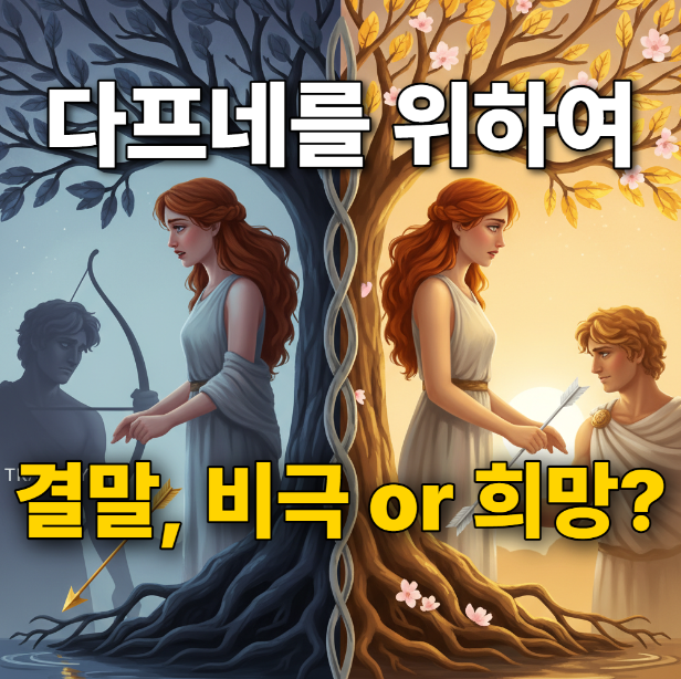  다프네를 위하여 결말 비극? 원작과 핵심 차이