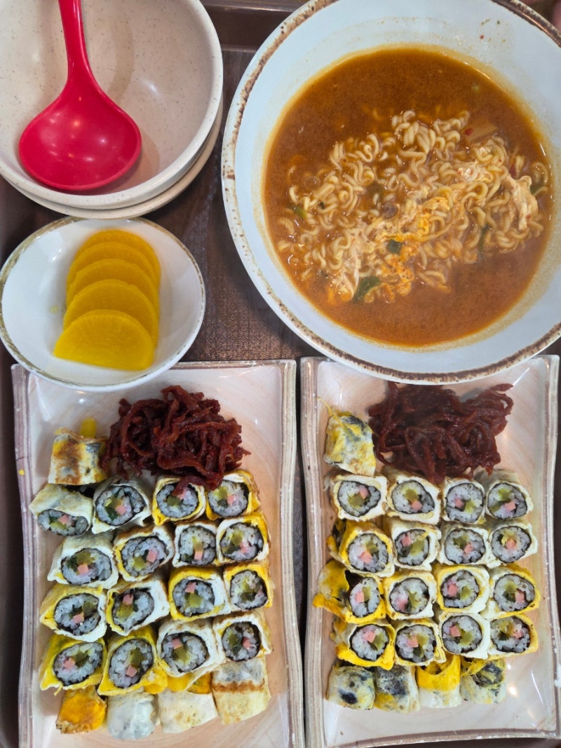 [평택 달인즉석계란말이김밥] 계란말이 김밥 후기