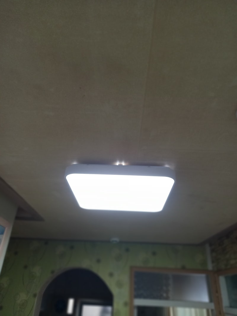 대전 내동 led 전등교체 퍽소리 일자등 어두운 방을 환하게 고효율 슬림한 LED 전등 조명 교체 ....
