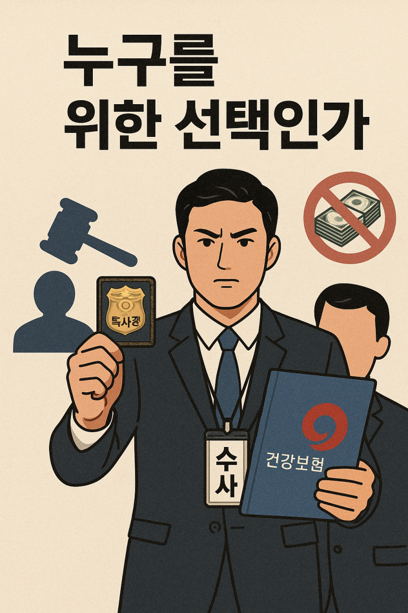 건보공단 특사경 누구를 위한 선택인가?
