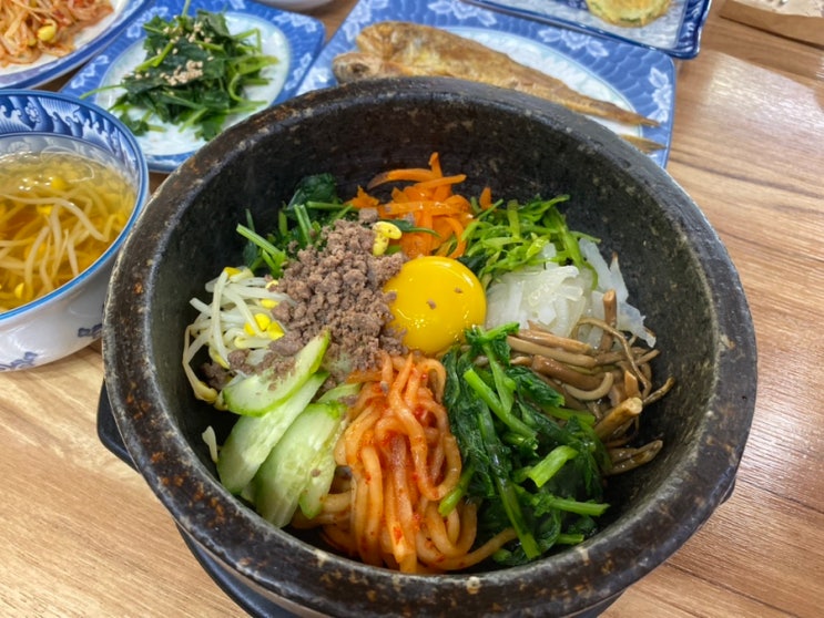  동촌 전주돌솥비빔밥 _ 용문산 가는 길 한식 맛집
