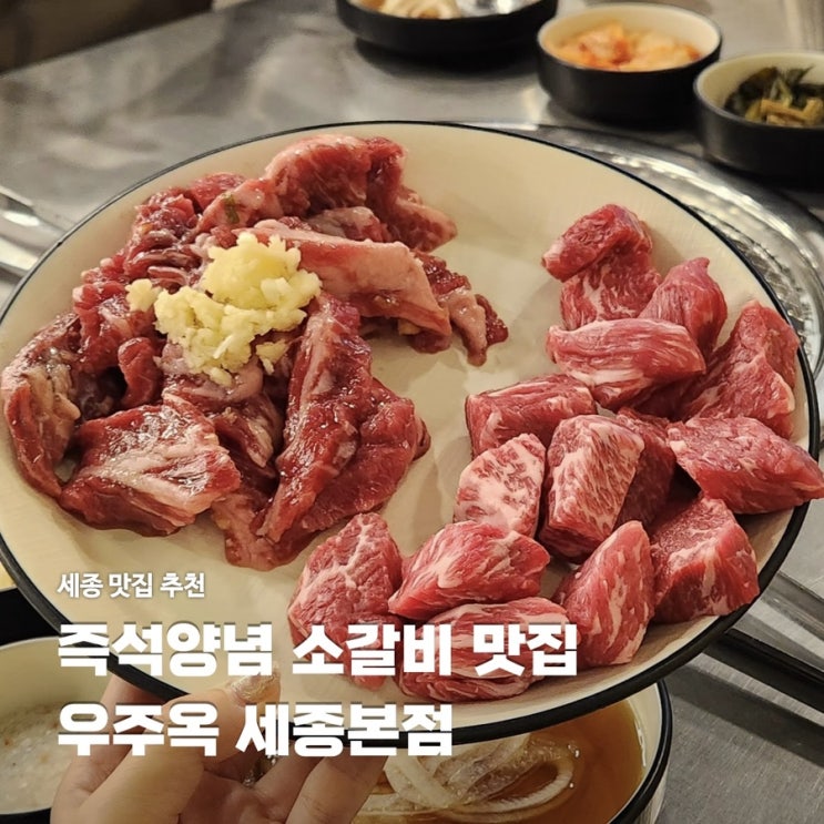  즉석양념 소갈비 끝판왕 나성동맛집 우주옥 세종본점