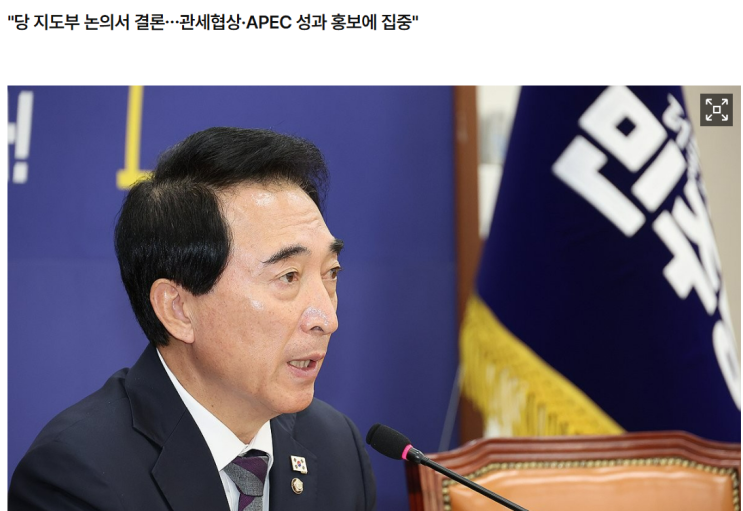 "<b>재판 중지법</b> 추진 않기로" 여당, '현직 대통령 특혜' 논란에... 