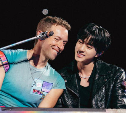  콜드플레이 bts진의 특별한 만남, 비하인드 스토리 공개