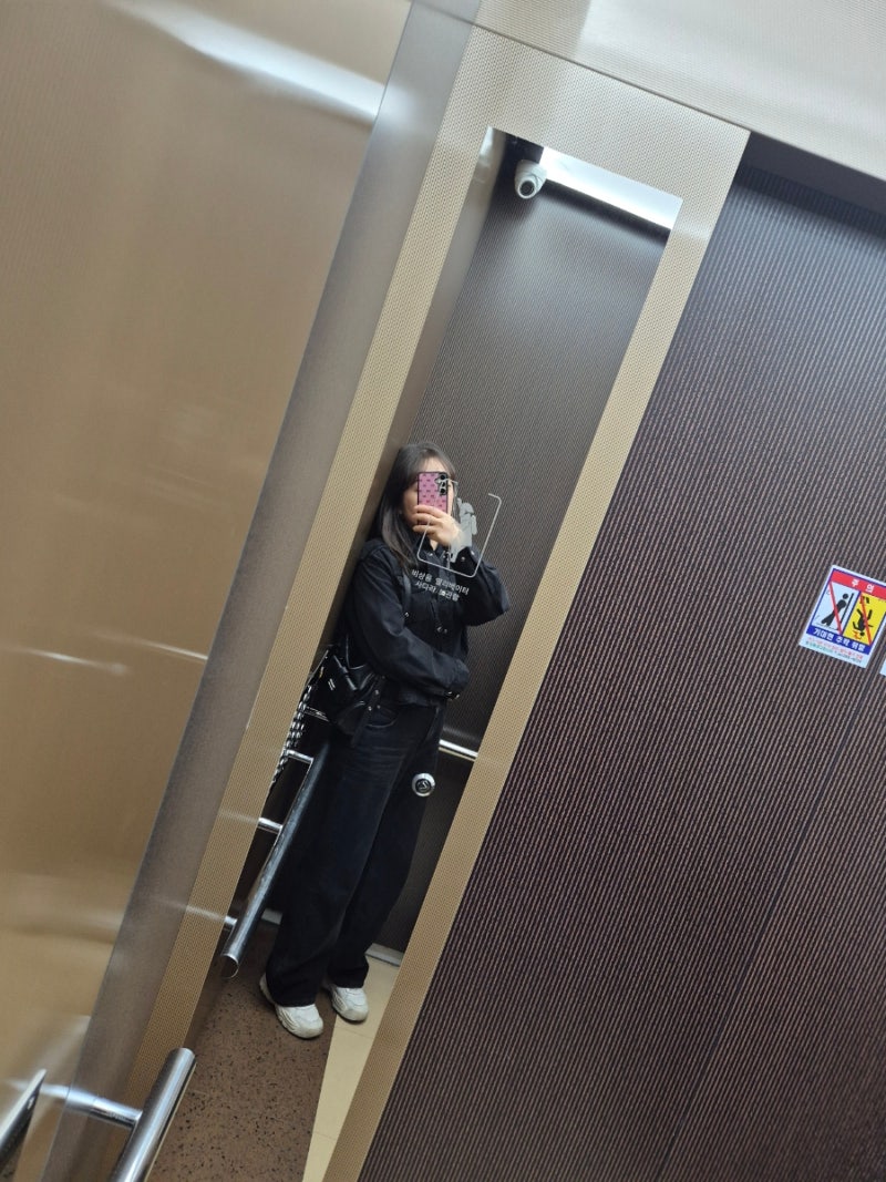 우영미 가을데님자켓 후기
