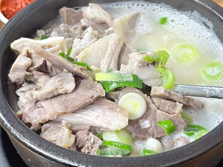  부천자유시장 순대국 맛집 양지식당 고기반 국물반