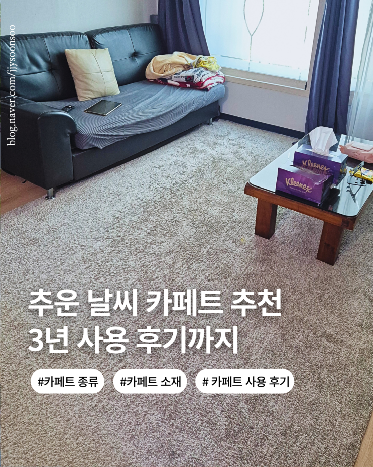  카페트 추천 난방비 절약 거실카페트 종류 추천 3년째 사용 후기