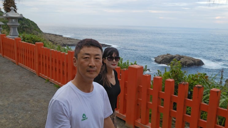  미야자키 아오시마cc 골프라운드후 찾은 우도신궁｜바다 절벽 동굴 속 신비로운 신궁과 기암괴석