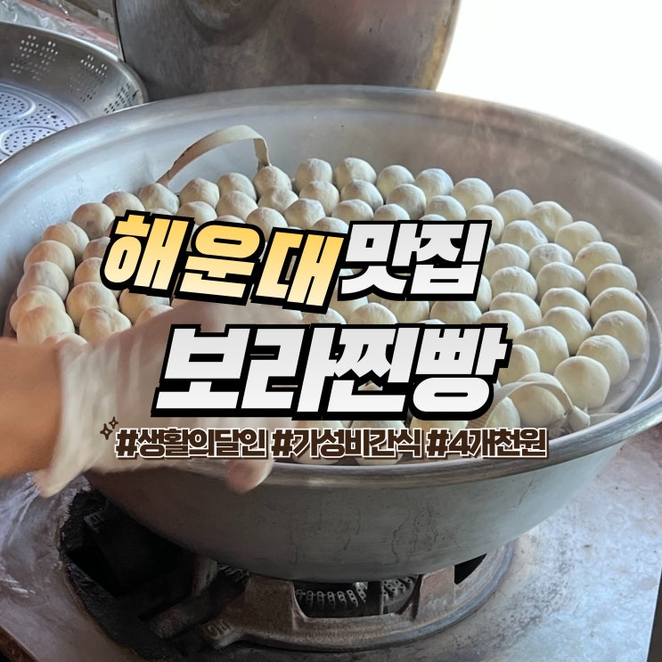  반여동 보라찐빵 :: 부산 생활의달인 찐빵 택배, 예약