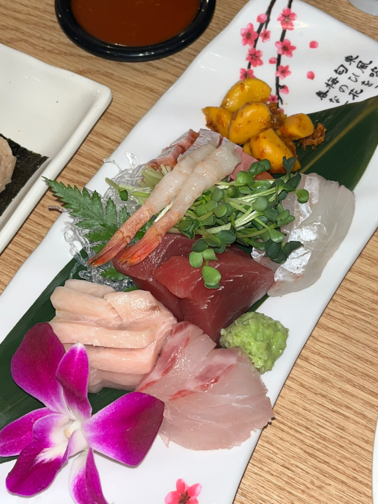  철산역 스시 맛집, 김태완스시 사시미세트 2인 완벽 구성 리뷰