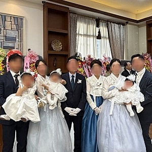 직계가족 결혼식 복장 종로한복 윤한복 추천후기