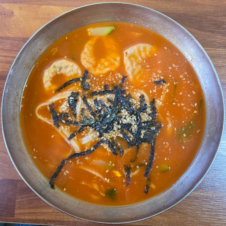  [동해 묵호 오뚜기칼국수] 장칼국수 맛집: 장칼만두국 - 전현무계획 맛집/뚜벅이 여행