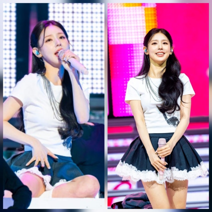 아이들 미연 SAY MY NAME 라이브 옷 정보 스타일링