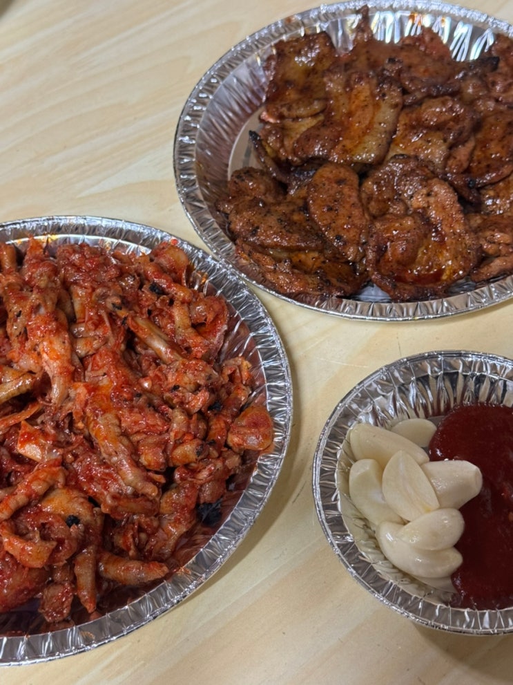  원주 개운동 맛집 노포 포장마차 닭발과 돼지갈비 추천 노다지집