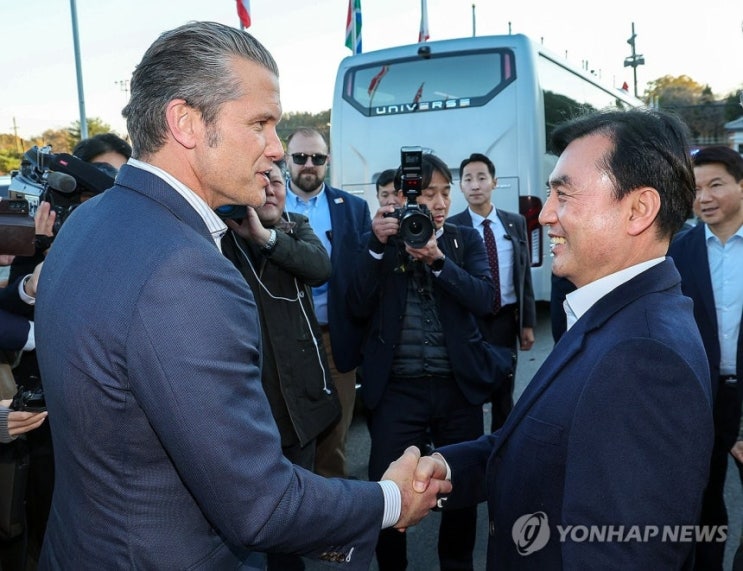 한·미 <b>국방장관</b>, 판문점(<b>JSA</b>) 오늘 방문 소식정리