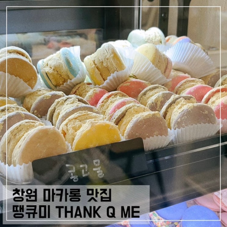  창원 마카롱 맛집 땡큐미 THANK Q ME