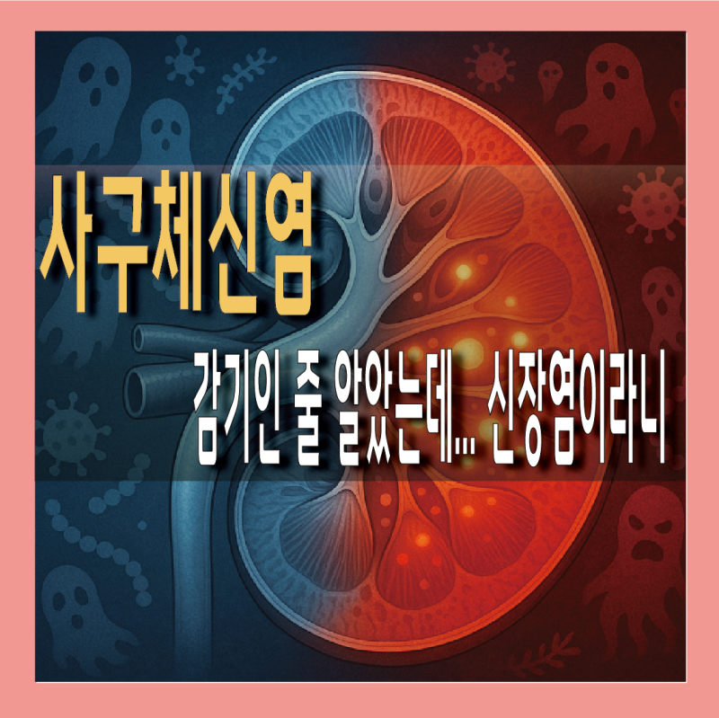 사구체신염 완치 가능할까? 원인 치료 식단 방법