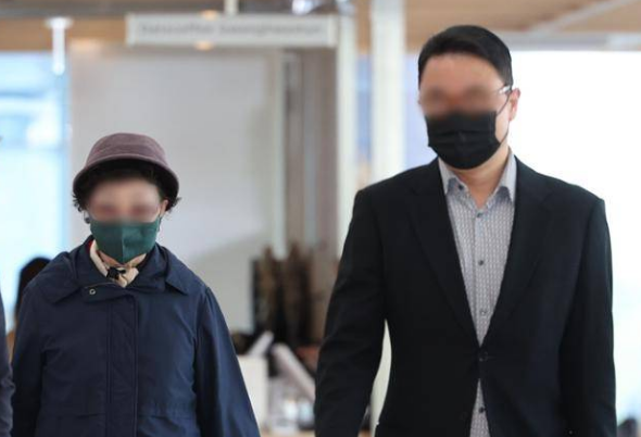 <b>김건희 모친 오빠</b> 특검 출석 근황, 양평 공흥지구 의혹
