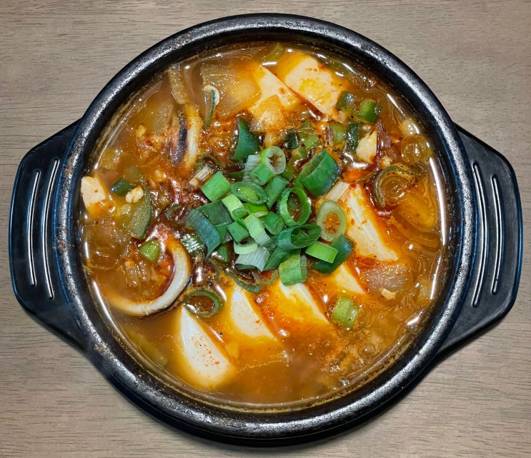  해물 순두부찌개 간단레시피