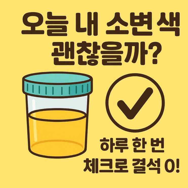   요로결석 예방하는 ‘소변 색깔 체크법’