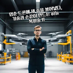  드론정비.수리.조립과정