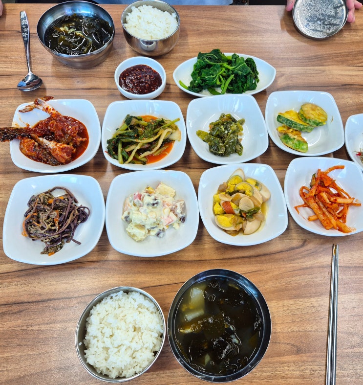  인천 섬여행! 대이작도 '풀등이야기' 섬마을 해산물 백반 맛집! 혜림펜션, 식사패키지