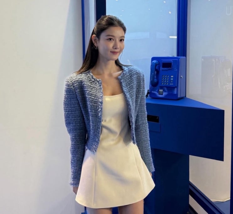  단정하고 깔끔한 상견례룩! 김유정 레전드 트위드 자켓 코디