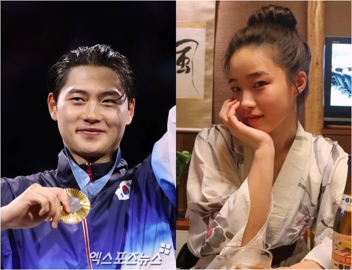  오상욱 펜싱 황제 日모델 하루카 열애설 정리! 키 큰 여성 이상형 발언 의미