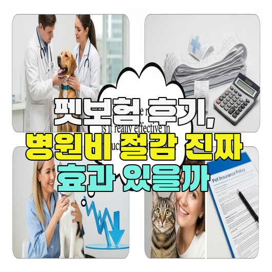  펫보험 후기, 병원비 절감 진짜 효과 있을까
