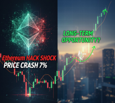  [이더리움(ETH)] 1400억 해킹 쇼크와 급락, 지금이 기회일까?
