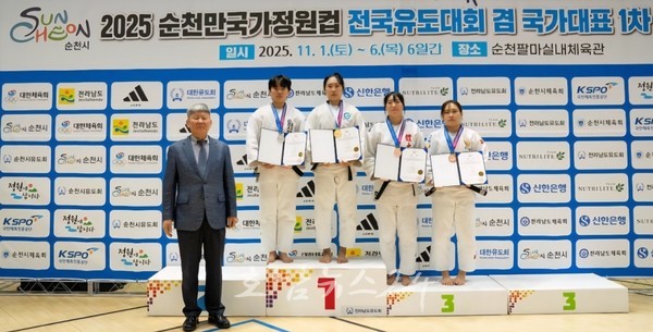 순천시청 유도팀, 2025 순천만국가정원컵 전국유도대회 단체전 2연패 달성!