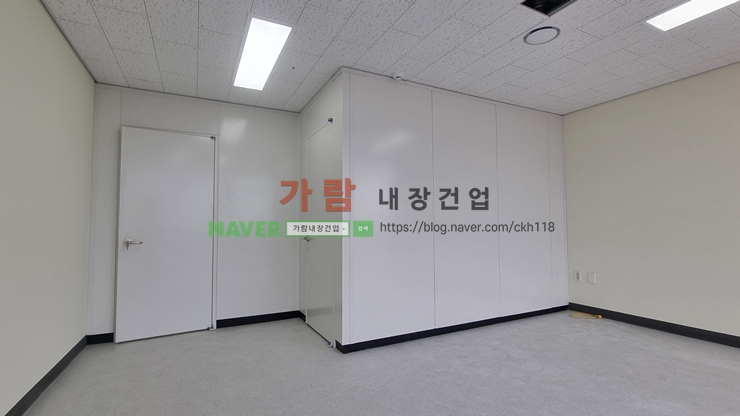  대구 중구 달성동 부동산 사무실 SGP칸막이 시공 + 대전 둔산동 회의실 SGP 칸막이 공사현장
