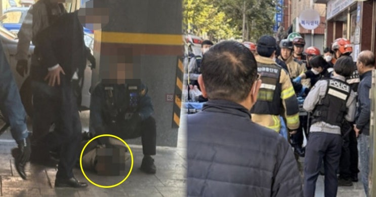 강동구 <b>천호동 재개발</b>조합 사무실서 <b>흉기 난동</b>…3명 부상... 