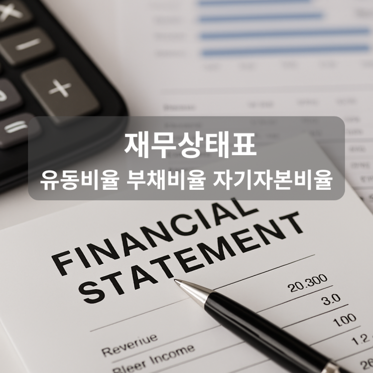  [2. 재무상태표] 2-4. 안정성 지표: 유동비율·부채비율·자기자본비율을 활용한 투자 판단