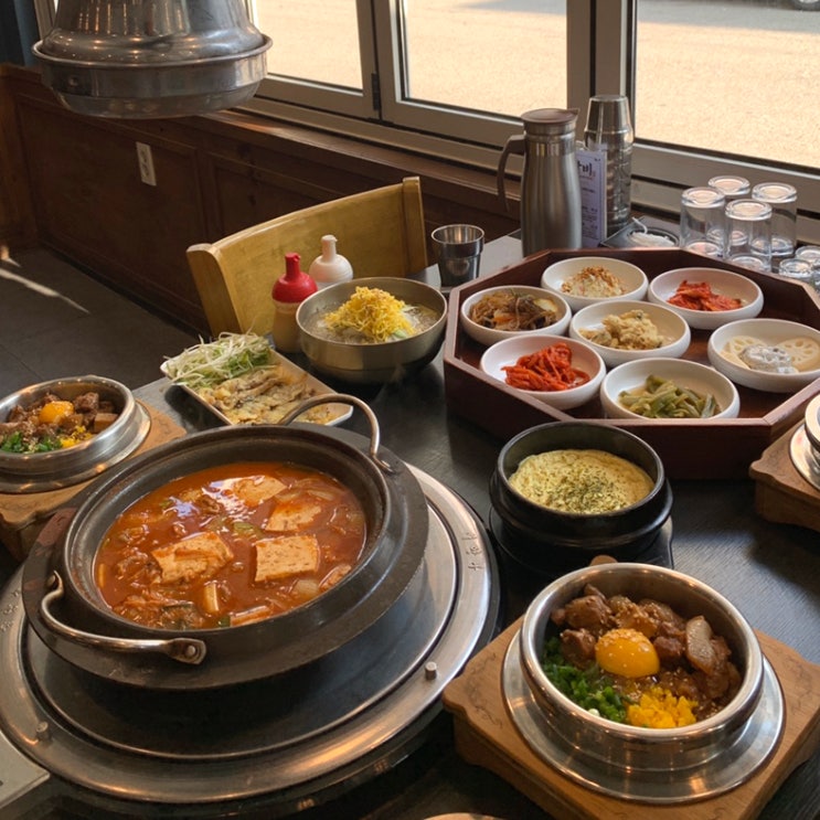  의정부역 맛집 만포갈비 본점 돼지갈비 솥밥 점심특선 냉면 육전 후기