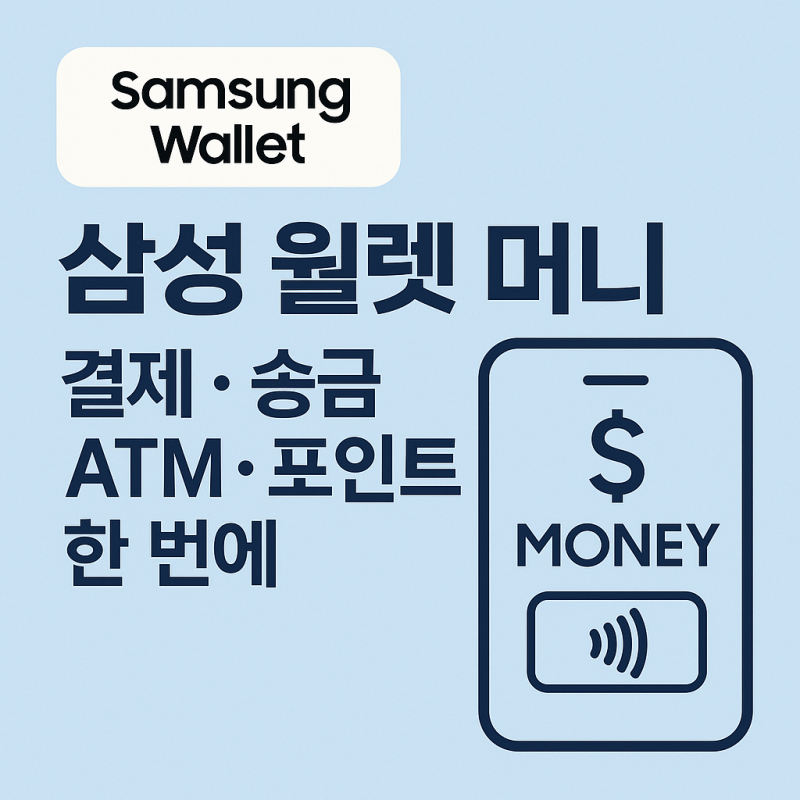 삼성페이 진화형! 삼성 월렛 머니 기능·혜택 총정리