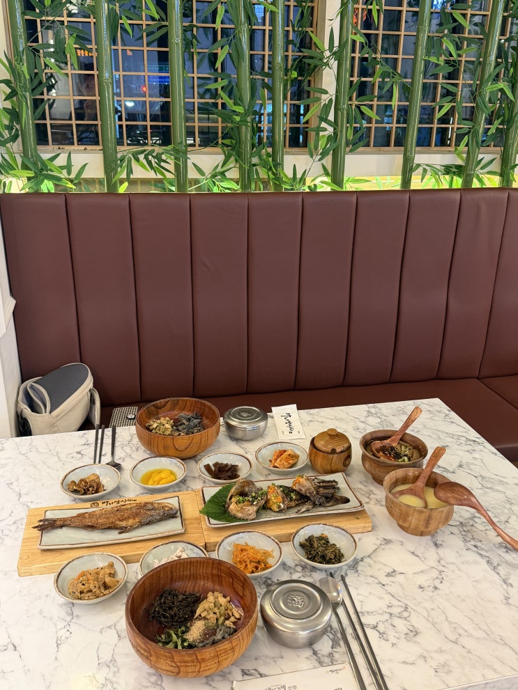  김포 운양동 맛집 가족외식하기 좋은 마니산산채