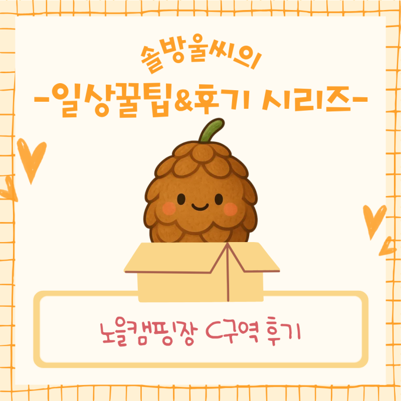 노을캠핑장 당일치기 C구역 예약부터 이용 후기까지