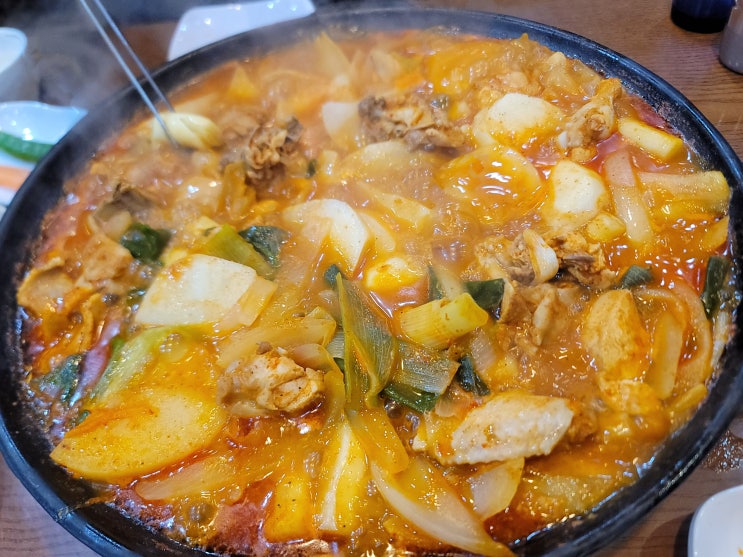  인천 계양구 효성동 물닭갈비 볶음밥 사리 맛집 성원닭갈비