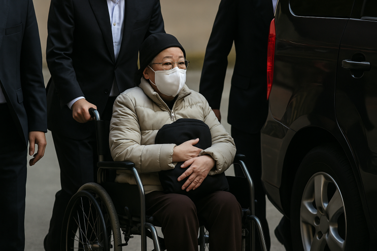 ️ <b>한학자</b> 통일교 총재, <b>구속집행정지</b> 인용