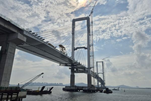 제3연륙교, 세계 최고(最高) 해상교량 전망대 공식 인증