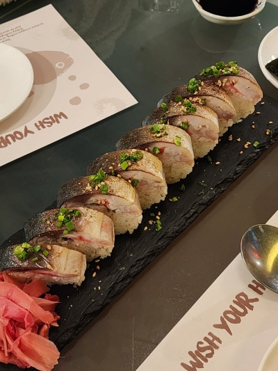 [삼각지 소개팅 맛집]고등어봉초밥과 파스타가 맛있는 분위기 좋은 핫피엔도